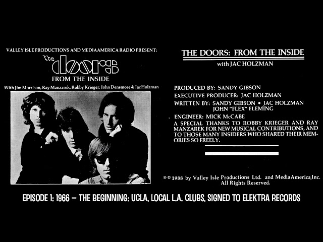 The Doors - From The Inside w/ Jac Holzman - Episode 1: 1966