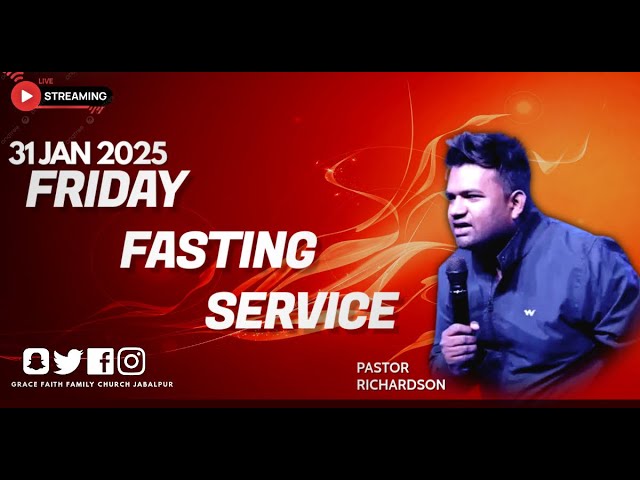 FRIDAY FASTING SERVICE 31st Jan'25 | #pastorrichardson #sismadhuririchardson #live #amen #fasting