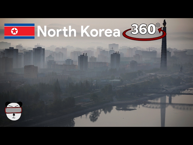 🇰🇵 360° Inside North Korea: Eerie Morning Propaganda | Pyongyang, North Korea