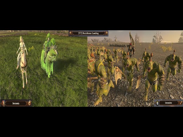 The Green Tide Vs Green Knight Feat: The Fay. Total War Warhammer III: Domination Multiplayer.