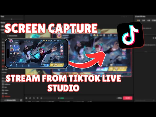 How to Stream Mobile Game on TikTok Live Studio from PC/Laptop (2024)