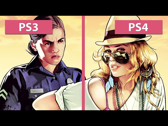 Grand Theft Auto 5 / GTA 5 – PS3 vs. PS4 Graphics Comparison [FullHD]