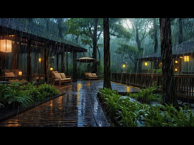 Thunderstorm & Rain Sounds - Sleep Instantly, ASMR, Relax