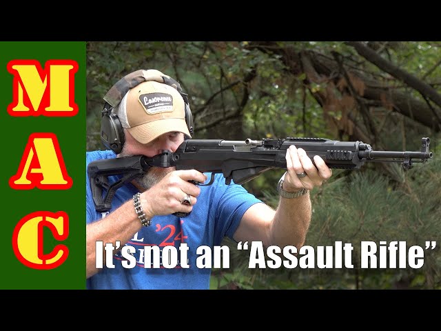 It's not an Assault Rifle it's a SKS!