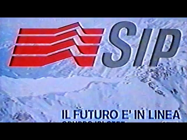 Spot - SIP "il futuro è in linea" - 1986 ☎️(HD)