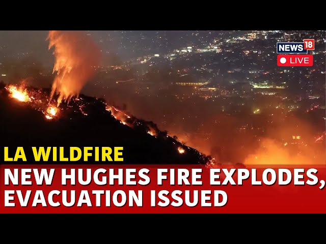 California Wildfires 2025 LIVE: Hughes Fire In Castaic Explodes Near Los Angeles, California | N18G