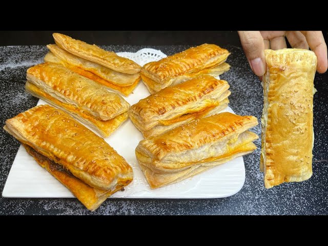 Chicken puff pasty