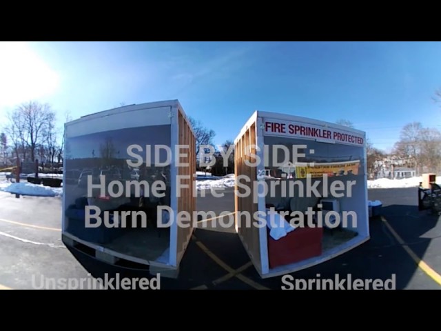 360° VIDEO - Rhode Island side-by-side burn demonstration