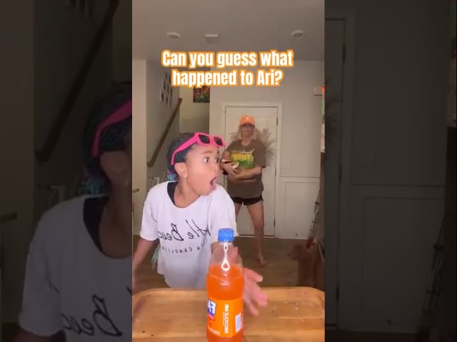 WILD Pepsi vs Fanta Challenge Goes WRONG!  #scarlett #shorts #viralshorts