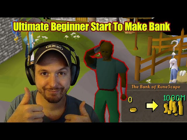 If You're Brand New, Do This First - Osrs Beginners New Account Guide F2p Money Making 2024