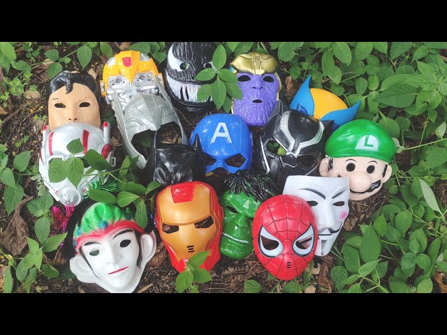 SUPERHERO TOYS/Marvel Avengers/Justice League/Spiderman, Iron-Man, Hulk, Superman, Batman, Thanos