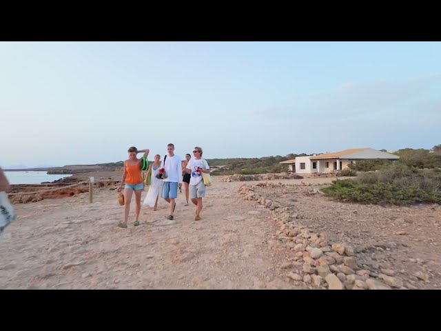 Virtual Run - Cala Sahona, Formentera, Spain