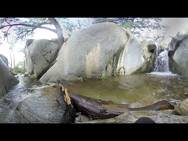 360 VR Desert Waterfall