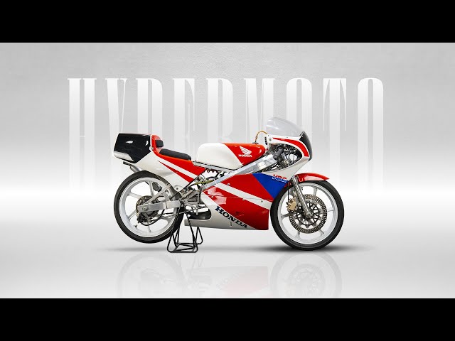 Honda RS 125 GP - Moto da Collezione - Vista a 360° - Moto Argento