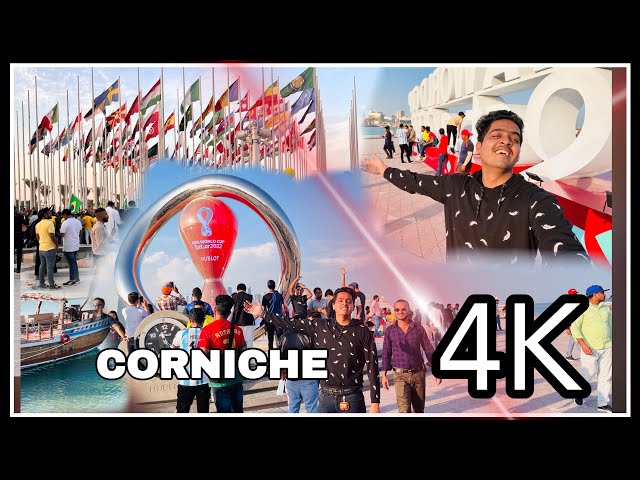 Full Corniche  tour guide vlog | Qatar Fifa World Cup | #fifaworldcup2022