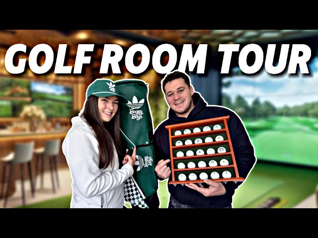 our FAMOUS golf room (golf room tour)