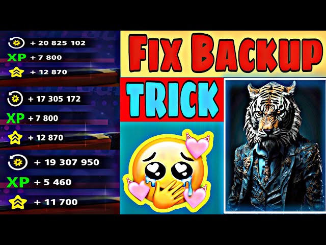 How To Get Fix Backup In 8 Ball Pool 😱 | 8 Ball Pool Fix Backup Trick 100% 💯 | PSK 8BP YT