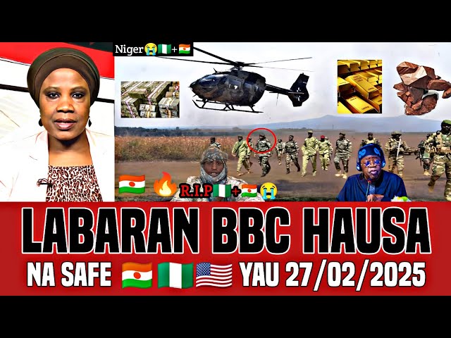 BBC Hausa Labaran Duniya na Safe Yau /27/02/2025