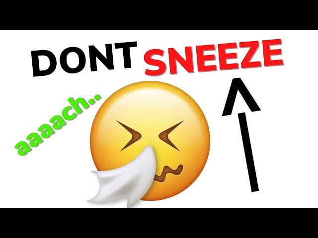 Don't sneeze while watching this video..