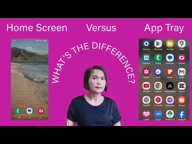 Home Screen Vs. App Screen || What's the difference