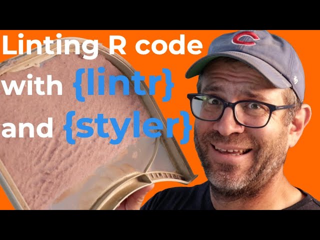 Using lintr and styler to improve the quality and readability of R code (CC300)