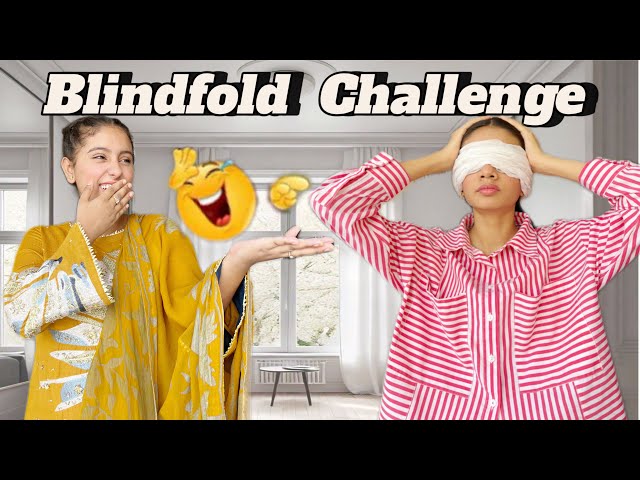 BLINDFOLD FOR 24 HOURS CHALLENGE || Bad Idea !