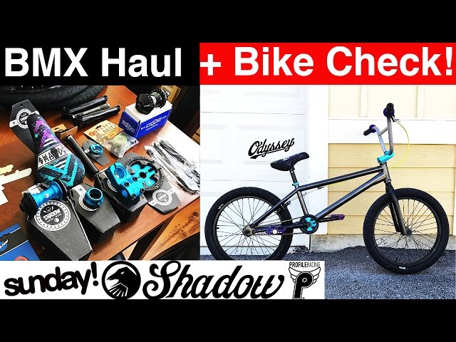 MASSIVE BMX HAUL, BUILD, AND BIKE CHECK!