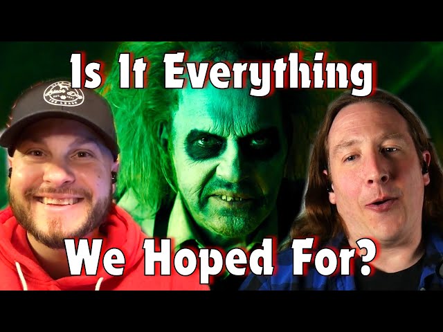 THIS LOOKS AWESOME! Beetlejuice Beetlejuice Trailer Reaction | Straitjacket Talk