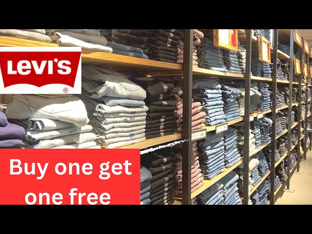 LEVI’S OUTLET THE ORIGINAL/SALE BUY ONE GET ONE FREE JEANS 501,502,505~SHOP WITH ME