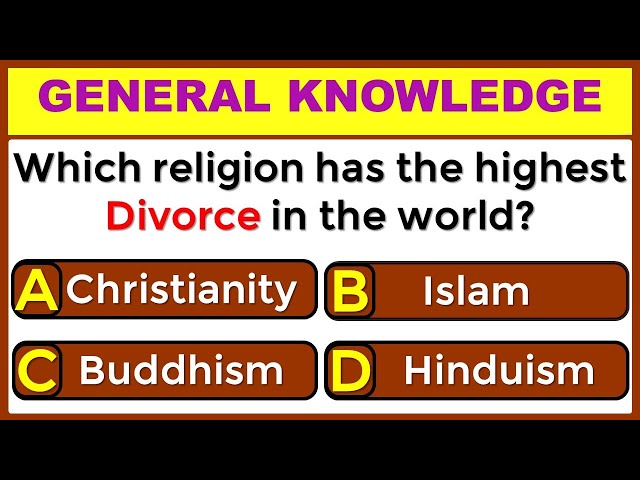 How Good is Your General Knowledge?🌟📚 Take These 20 General Knowledge Questions To Find Out