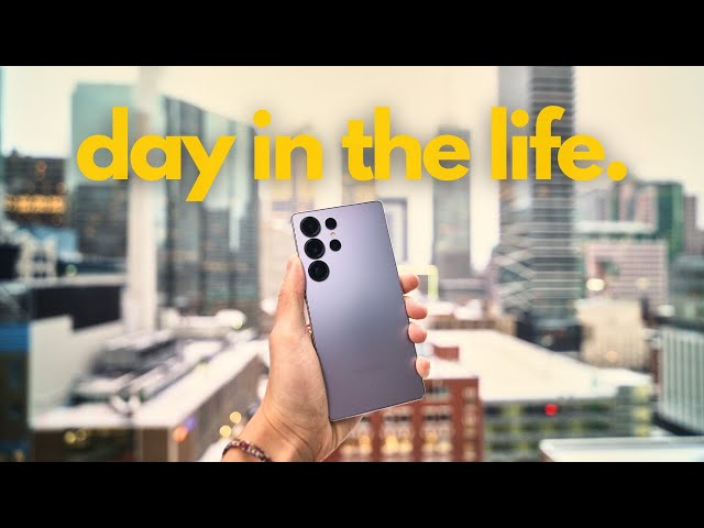 A Day In The Life with the Galaxy S25 Ultra - A University Student's Review