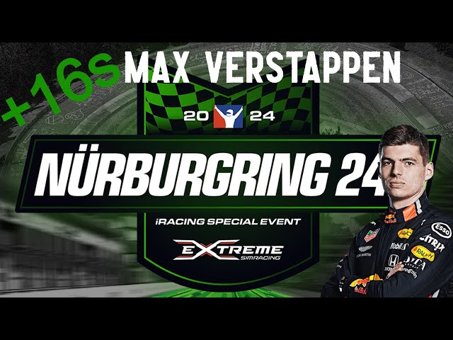 Is F1 Is Just a Hobby? Max Verstappen's Full Nurburgring 24 Night Stint - iRacing Onboard