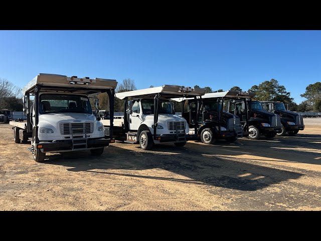 Why Are All These Heavy-Duty Diesel Flatbeds Showing Up At An Insurance Auction???