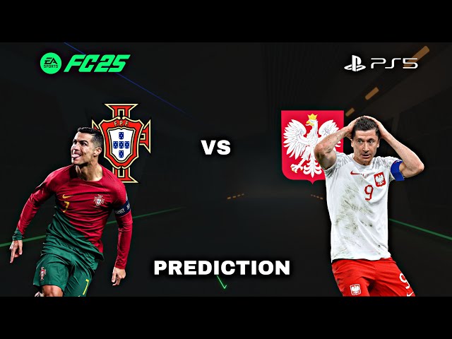 Portugal vs Poland | UEFA Nations League | Fc25 | Ps5