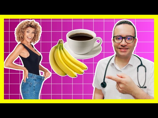 Banana com café para emagrecer