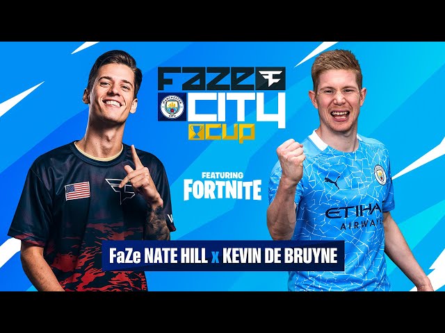 KDB Eliminated FaZe Bizzle!! | Kevin De Bruyne & FaZe Nate Hill play Fortnite | Esports