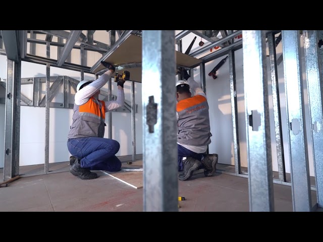 Muro Curvo en el Sistema Constructivo Drywall