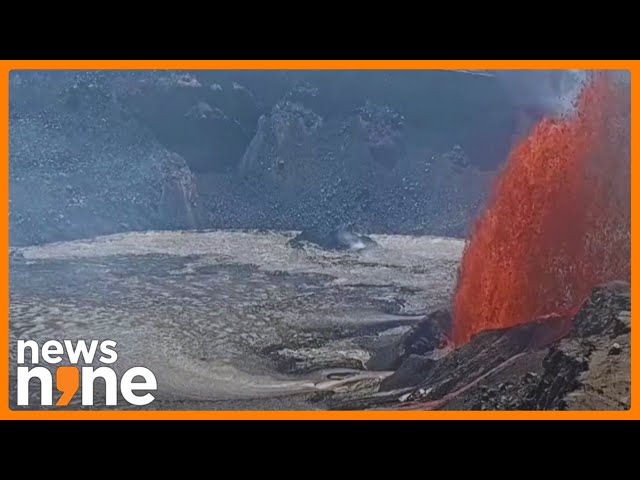 Kilauea Volcano Erupts Again, Spewing Lava in Hawaii | News9