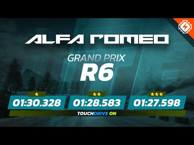 Grand Prix Round 6 -ALFA ROMEO GIULIA GTAm - Touchdrive Reference Laps - ICY WHEN SLIPPERY