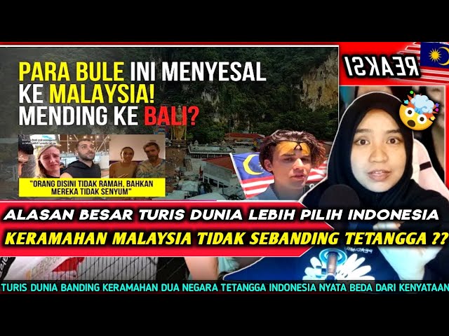 GAK TERIMA ❗❗TURIS DUNIA BANDING KERAMAHAN DUA NEGARA TETANGGA NYATA BEDA REALITA 🤯🤯