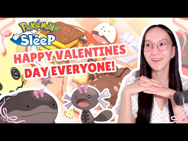 Pokémon Sleep: Happy Valentine's Day Everyone! 🥰💝🍫🎀