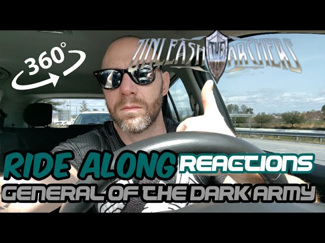 Unleash The Archers General of the Dark Army Ride Along Reactions