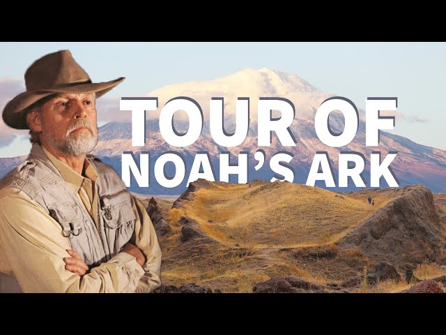 Drone tour of Noah's ark with Ron Wyatt