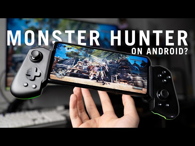 MONSTER HUNTER on ANDROID?? 😍 ft. ROG Tessen Controller, Steam Link