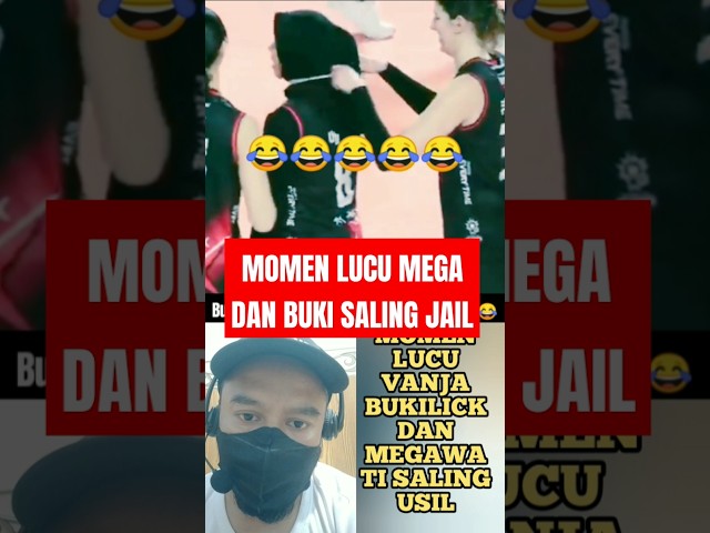 Inilah momen lucu mega dan bukilick red spark saling jail | mtv sport komedi