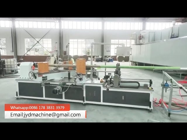 Automatic DTY Paper Tube Production Line With Conveyor Dryer