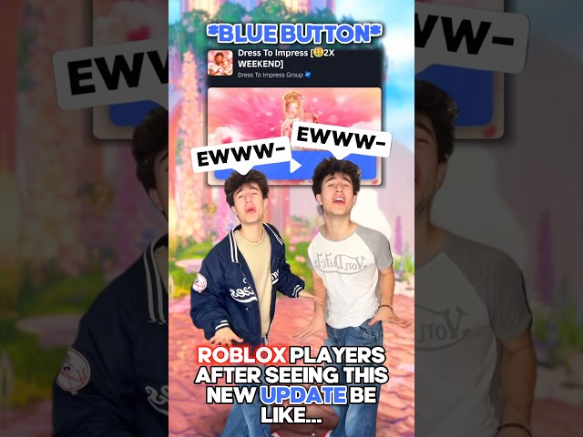 THIS ROBLOX UPDATE Is DISGUSTING…🤮💙❌