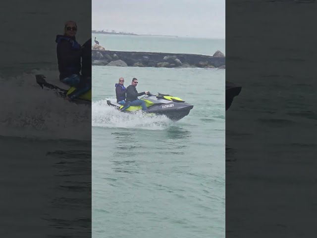 JET SKIING ADVENTURES AT THE VENICE FLORIDA JETTY