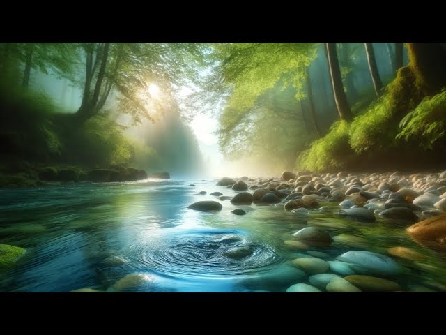 Water Massage Music, Ambient Waterflow for Massage and Deep Calmness 🍂