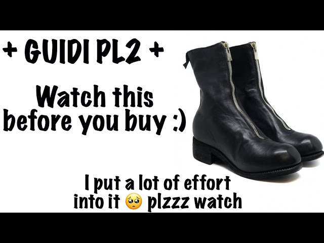 + Guidi PL2 Super In-Depth Review | Feat. Rick Owens, Farfetch, Horse Leather, Fashion, pickups+